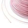 thumbnail image 3 of Round Copper Craft Wire Copper Beading Wire Long-Lasting Plated Pink 24 Gauge 0.5mm about 75.45 Feet/roll, 3 of 3