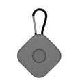 thumbnail image 1 of Tracker Holder Case Anti-lost Silicone Cover Protector with Key Chain Replacement for iOS AirTag  Jeans Blue, 1 of 9