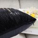 thumbnail image 3 of Funda de almohada de lentejuelas JAMW 40*40 cm negro y plata juego de 2 Sencillez, 3 of 5