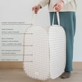 thumbnail image 3 of 3 Sprouts Panier Pop-Up Recyclé/gingham/beige, 3 of 10