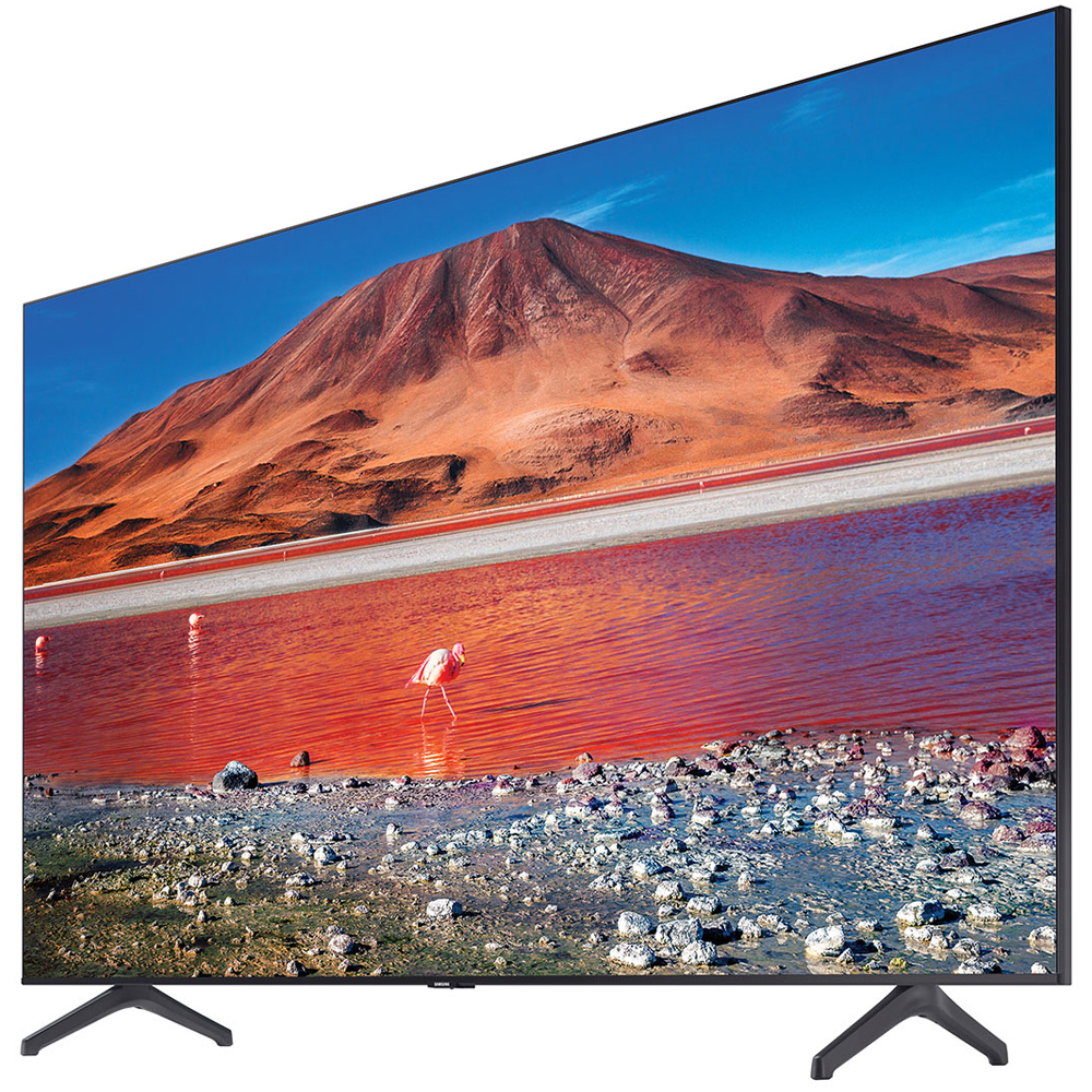 Samsung UN70TU7000 70-inch 4K UHD Smart LED TV (2020) Bundle with Deco Gear 60W Soundbar & Subwoofer, Wall Mount, Surge Adapter, Screen Cleaner and TV Digital Essentials (70TU7000 70 inch TV 70" TV) - image 4 of 12