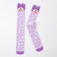 thumbnail image 3 of Odeerbi Cartoon Thigh High Socks for Kids Boys Girls Cotton Thigh Stocking Over the Knee Socks Color Blocked High Tube Socks Knee High Stockings, 3 of 3