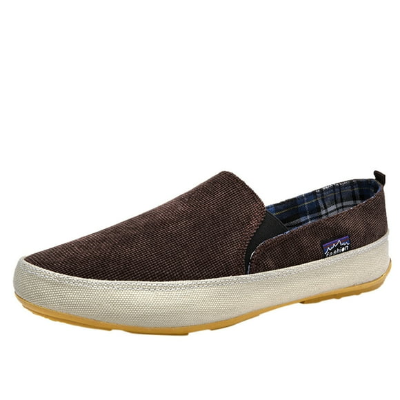 Chaussures Plates en Toile Respirantes pour Hommes, Antidérapantes, Décontractées, Mode, Légères