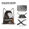 thumbnail image 3 of Kdxio Casino And Sports Print Drawstring Backpack Bag,Waterproof Draw String Back Sack, Gym Drawstring Bags Swim Bag For Unisex, 3 of 5