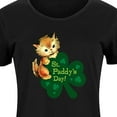 thumbnail image 3 of Instant Message - Vintage St. Paddy's Day Cat  - Women's Any Way Dress, 3 of 7