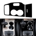 thumbnail image 1 of SPRING 2x Black Console Gear Shift Panel Covers For Jeep for Grand for CHEROKEE 2014-15, 1 of 9