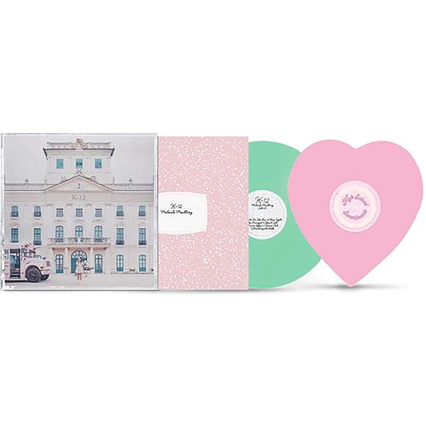 K 12 Exclusive Limited Edition Mint Green And Pink Heart Shaped 2x Lp Vinyl Condition Vg Nm Lp Record Melanie Martinez Walmart Com Walmart Com