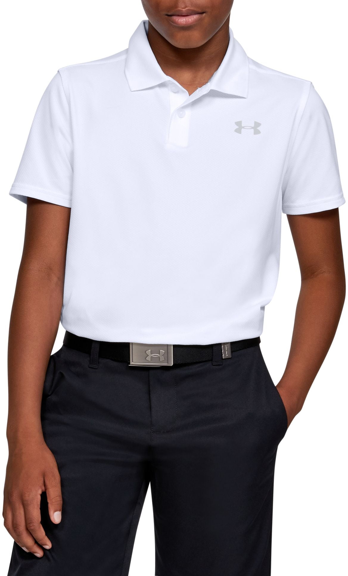 under armour boys performance polo