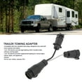 thumbnail image 4 of 13 Pin To Twin 7 Pin Plug Towing Socket, Plug and Play Waterproof Wear Resistant High Security Trailer Towing Adapter EU Style  for Cars Trailers Caravans RVs, 4 of 7