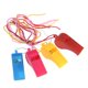 thumbnail image 1 of 40 piezas de collar de silbato de plástico con cordón trenzado Árbitro Entrenadores Entrenamiento Deporte Silbato Niños Niños Regalo Fiesta Favor, 1 of 5
