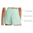 thumbnail image 4 of Shorts CRZ YOGA tiro alto sin forro menta talle grande, 4 of 5