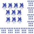 thumbnail image 3 of Injueey Paquete de 10 moños para tirar, decoración multicolor, embalaje festivo, manualidades DIY, flores ligeras tiradas a mano, coche, Rosa/Azul 10piezas, 3 of 6