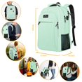thumbnail image 3 of Mochila de viaje MATEIN para portátil de 15.6 pulgadas con puerto de carga USB, 3 of 9