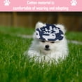 thumbnail image 4 of Gorras de béisbol transpirables para perros Sunbonnet Premium para perros modernos y elegantes, 4 of 5