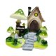 thumbnail image 2 of Figura decorativa de casa de dibujos animados para jardín, adorno de escritorio creativo coleccionable Estilo B, 2 of 9
