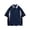Navy, variant on Dvprdro Short Sleeve Pullover for Men 1/4 Zip Collared Workout Tee Golf Tennis Active Top
