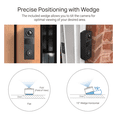 thumbnail image 4 of TP-Link Tapo TD20 Smart Wireless Video Doorbell, 2K Live View, 160° Wide Angle Field of View, AI Detection,  Subscription Not Required - TD20, 4 of 17