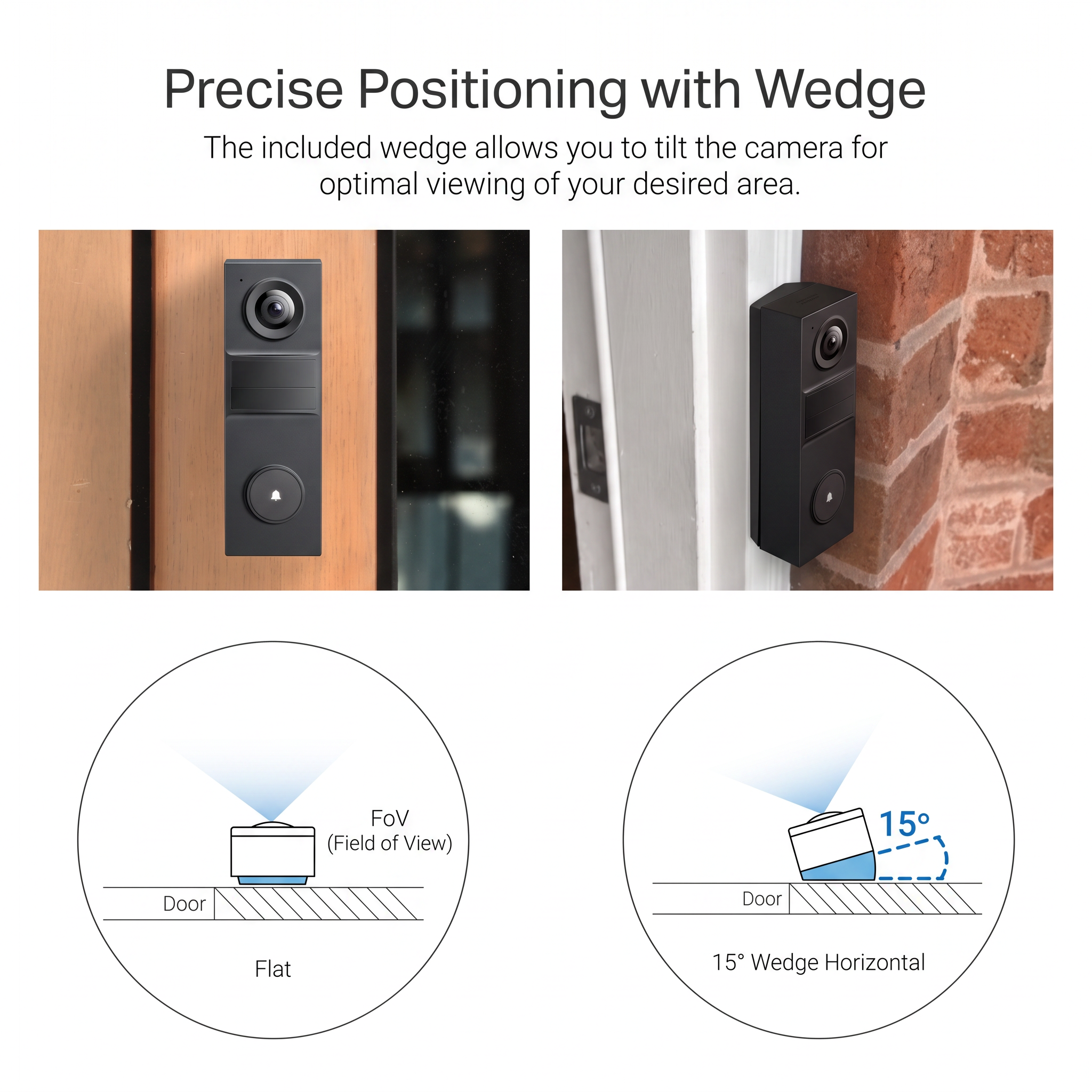 TP-Link Tapo TD20 Smart Video Doorbell, 2K, 160° View photo 4