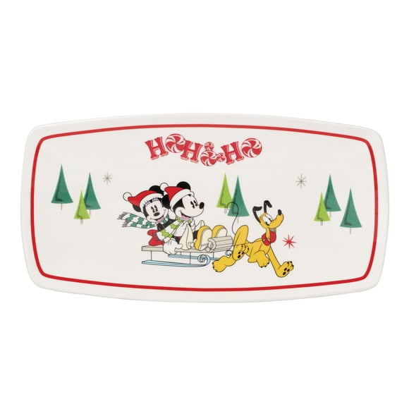 Bandeja de porcelana Lenox Disney Navideña