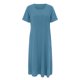 thumbnail image 1 of Vestido informal de mujer, de manga corta, cuello redondo, holgado y con bolsillos, en color liso., 1 of 5