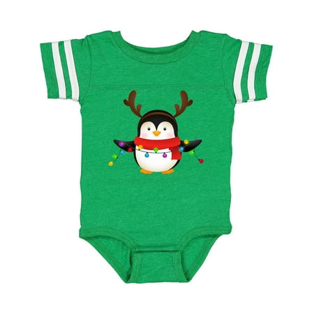 

Inktastic Penguin Xmas Gift Baby Boy or Baby Girl Bodysuit