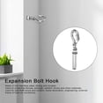 thumbnail image 3 of Expansion Anchor Hook Bolt，Expansion Hook， Expansion Bolt Hook, 5Pcs M8 Expansion Bolt Hook Screw Open Cup 304 Stainless Steel Industrial Supplies, 3 of 5