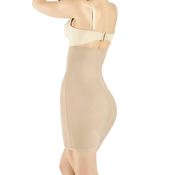 SAYFUT Full Slips for Women Under Dresses Invisible Seamless Slimming Full  Shaping Control High Waist Half Slip Dress 