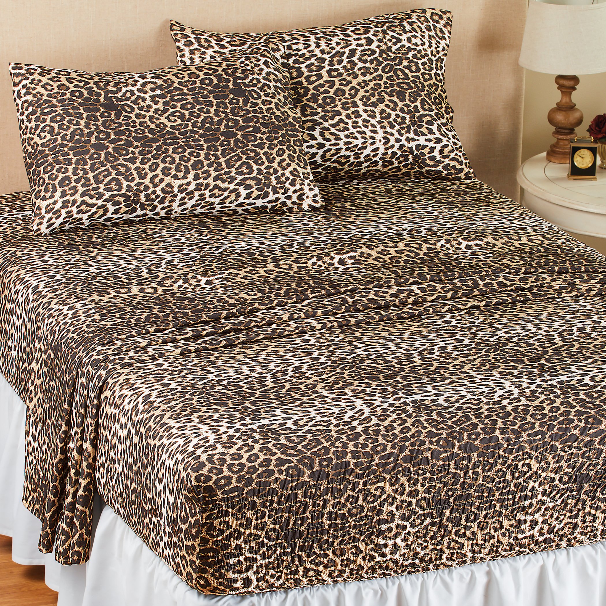 Leopard Animal Print Bed Tite Sheets 