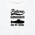 thumbnail image 4 of Inktastic Future Submariner Like Daddy Girls Baby Dress, 4 of 5
