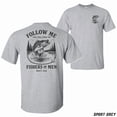 thumbnail image 4 of Follow Me T-Shirt – Matt 4:19 Fishers of Men Bible Quote Tee, Jesus Christian Fisherman Graphic, Religious Streetwear, Inspirational Gift, Unisex Style, 4 of 6