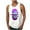 White, variant on Zylanna Men's Hawaii Tank Tops Pullover, Beach Vacation Sleeveless Cool Vest Crew Neck Casual T-Shirts for Men Black Size 2XL