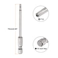 thumbnail image 2 of Bit de Torx de Seguridad Hex Shank, Brocas Torx Star S2 de Acero Magnético, Bit de Destornillador Resistente a Manipulaciones, T10, 2 of 6