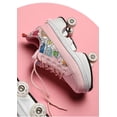 thumbnail image 4 of Chaussures de Patins à Roulettes Déformation Double Rangée 4 Roues Chaussures de Patins à Roulettes avec Roues Espadrilles à Roulettes Double Usage, 4 of 7