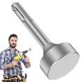 thumbnail image 3 of Ground Rod Driver 85mm Heavy Duty Steel Drill Bit Driver Wear Resistant Wide Compatibility Ground Rod Bits Socket for Rotary Hammer Drill Grounding Rods, 3 of 11