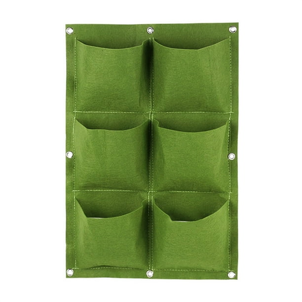 Bolsa de Cultivo Xihbxyly para Jardín Vertical con Bolsillos para Montaje En pared