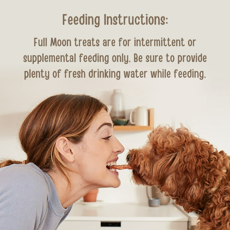 FULL MOON All Natural Dog Treats Human Grade Duck Training Treats 5 Ounce Walmart