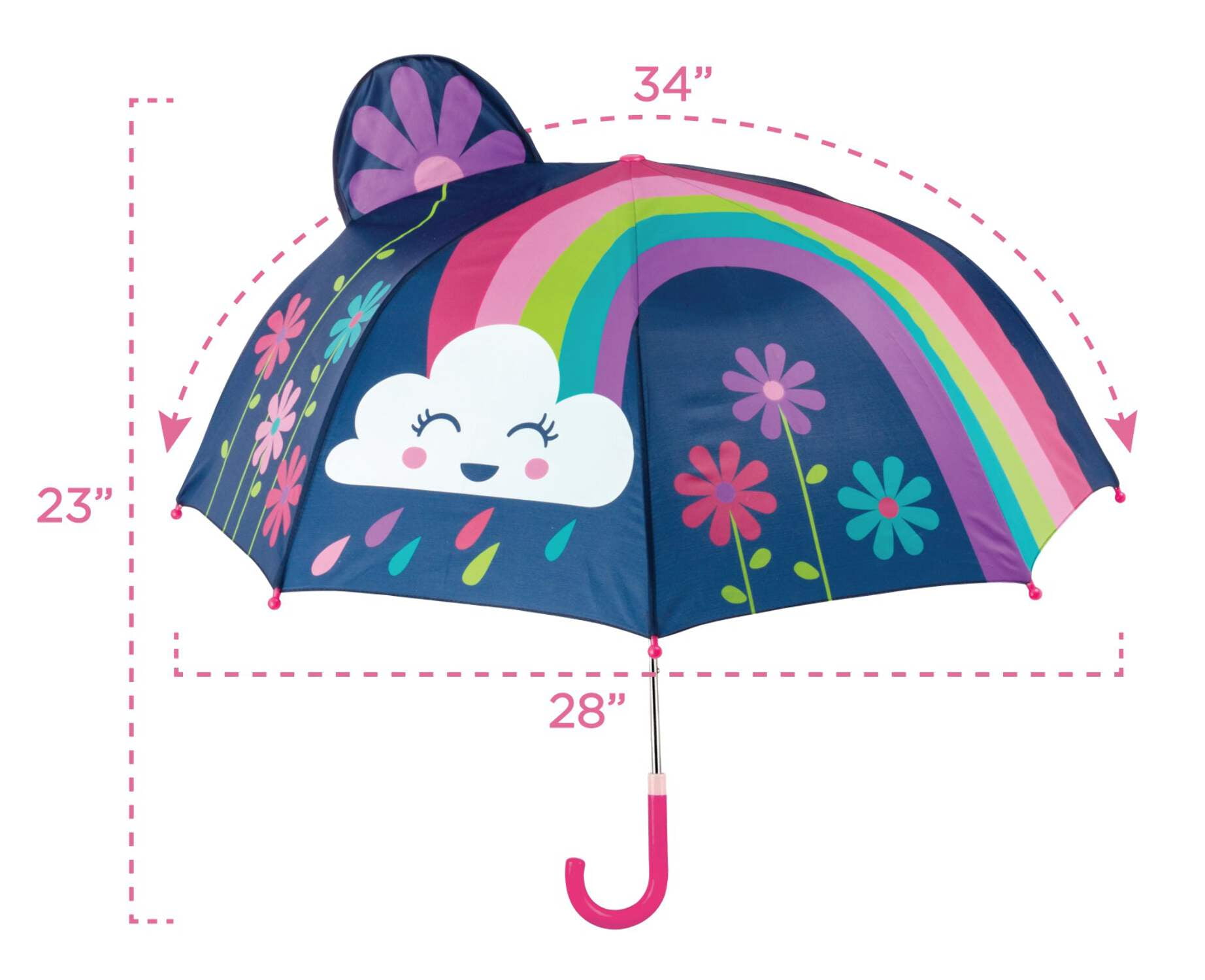 Stephen Joseph Pop Up Umbrella, One Size US, unisex child, Zoo