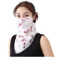 thumbnail image 2 of Women Sun Protection Print Scarf Neck Scarf Masks, 2 of 3