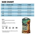 thumbnail image 4 of Daiia Space Adventurer Cat Printed Men's Tank Tops,Casual Soft Sleeveless Gym Muscle Shirts Bodybuilding Tee-3X-Large, 4 of 8
