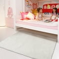 thumbnail image 5 of CAROMIO 5' x 8' Shag Rug for Bedroom Fluffy Soft Area Rugs for Living Room Nursery Kids Room Non Skid Thick Throw Rug, White, 5 of 5