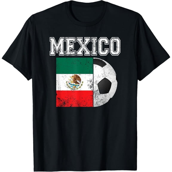 MEXICO Flag - Soccer Futbol Football T-Shirt