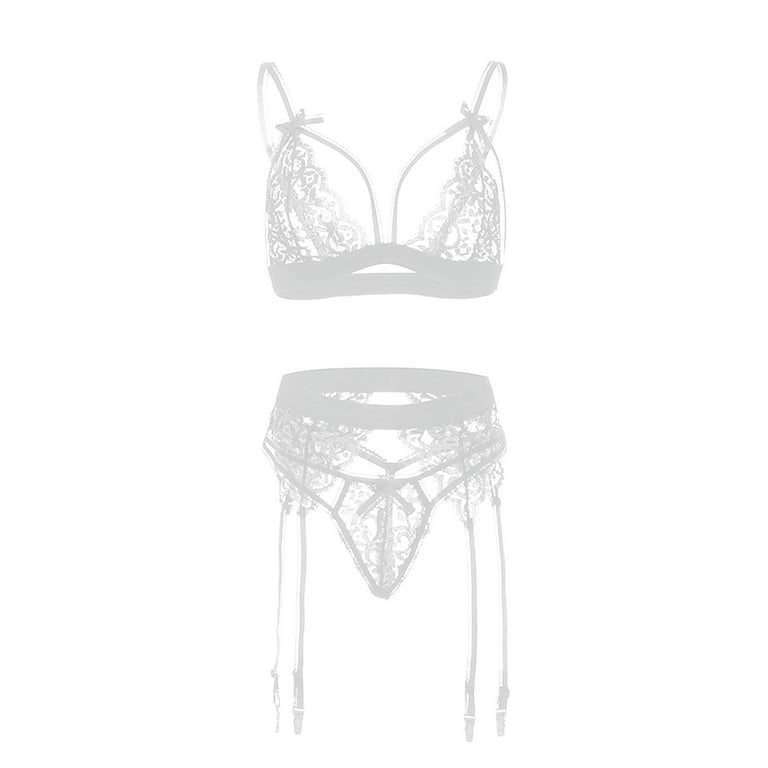 Floral Lace Scallop Trim Bralette – Naughty Girl Essentials