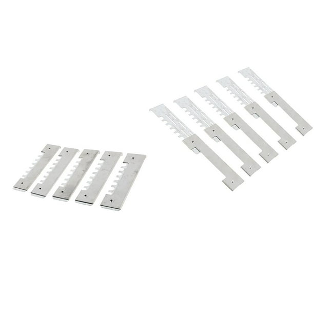 Reductor de entrada de colmena de s de 10 piezas, protectores deslizantes para ratones de colmena, puertas de viaje, controlan a las s libre Soledad Guardabarros deslizantes del ratón de la colmena