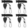 thumbnail image 1 of Cuerda de trinquete ajustable, correa de trinquete, trinquete de cuerda resistente para plantas de lámpara, capacidad de 150 LB por par, 1/8 pulgadas, 2 pares, 1 of 5