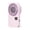 Pink, variant on PUSPU Digital Display Coolings Desktop Fan USB Slim And Portable100 Speed Settings Ice-coolings Pocket Fan