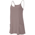 thumbnail image 4 of Women Tennis Dress Built in Shorts Adjustable Straps Hot Shot Mini Dress Athletic Workout Golf Dresses with Pockets, 4 of 6