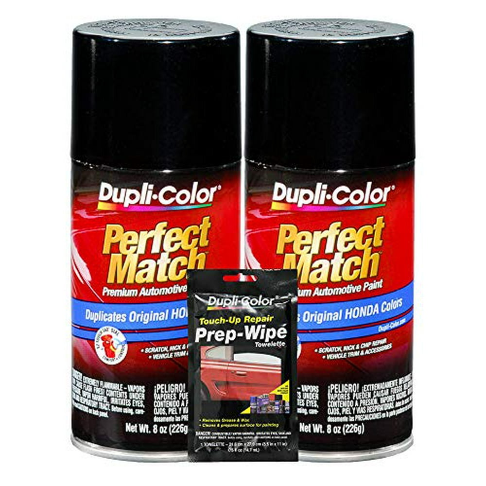 DupliColor Black Metallic Honda ExactMatch Automotive Paint 8 oz