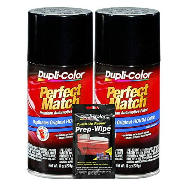 DupliColor Black Metallic Honda ExactMatch Automotive Paint 8 oz
