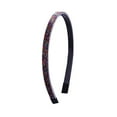 thumbnail image 6 of JZROCKER 8Pcs Women Girls Colorful Thin Headband Glitter Sequins Non-Slip Teeth Hair Hoop, 6 of 12