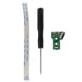 thumbnail image 1 of 12 Pin USB Charging Port Socket Board with Flex Ribbon Cable for JDS-055 Controller, 1 of 4